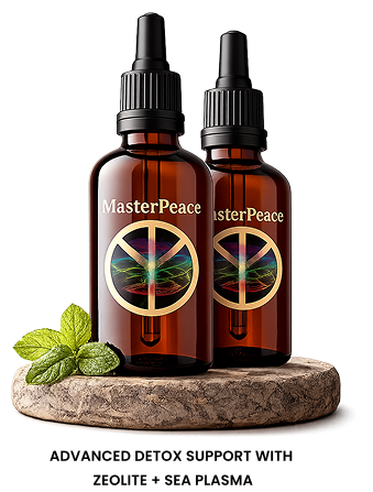 MasterPeace dropper bottles with herbs