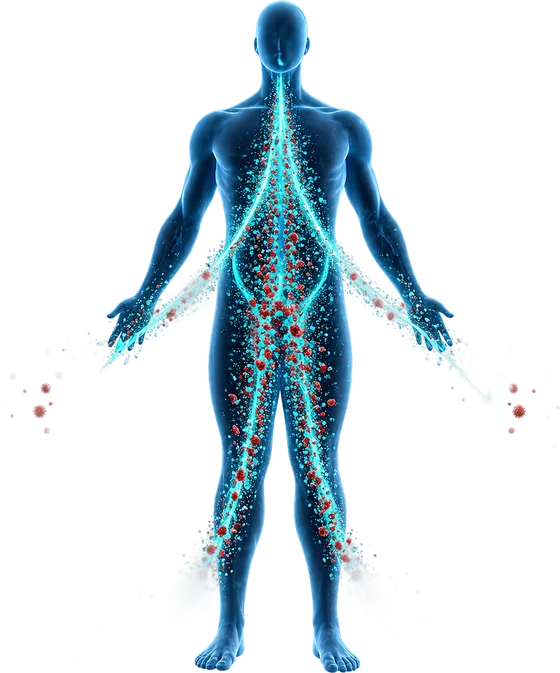 Toxins flushed from the body